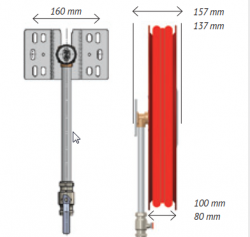 Firehose reel with firehose