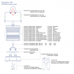 Toebehoren voor DHR55N Lantaarns