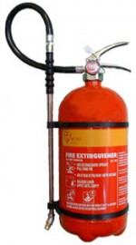 Extinguisher for oil and frying fat